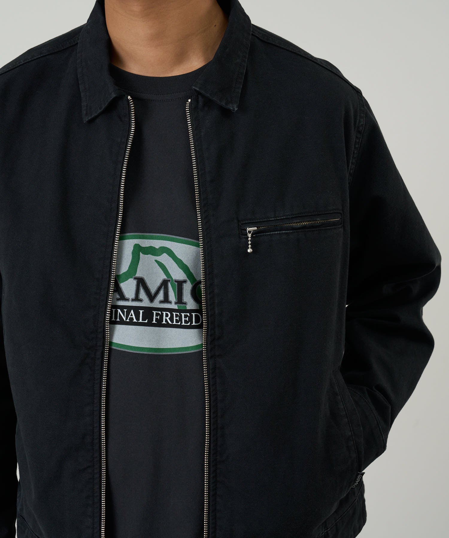 Gramicci Taos Canvas Jacket (Black) - Image 3