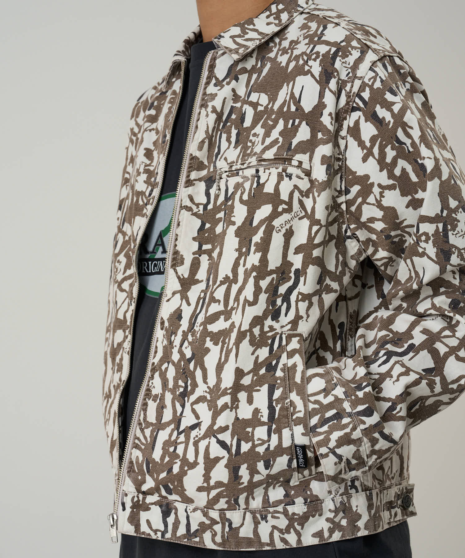 Gramicci Taos Canvas Jacket (Grey Reed) - Image 3