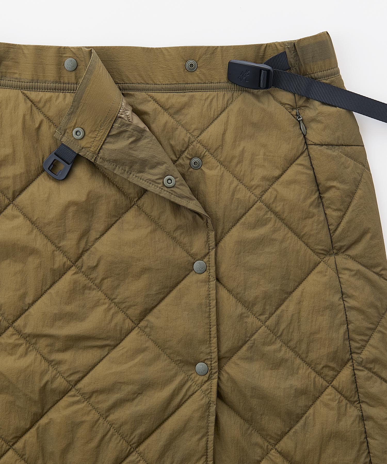 Gramicci Thermal Insulation Quilted Skirt (Deep Laurel) - Image 10