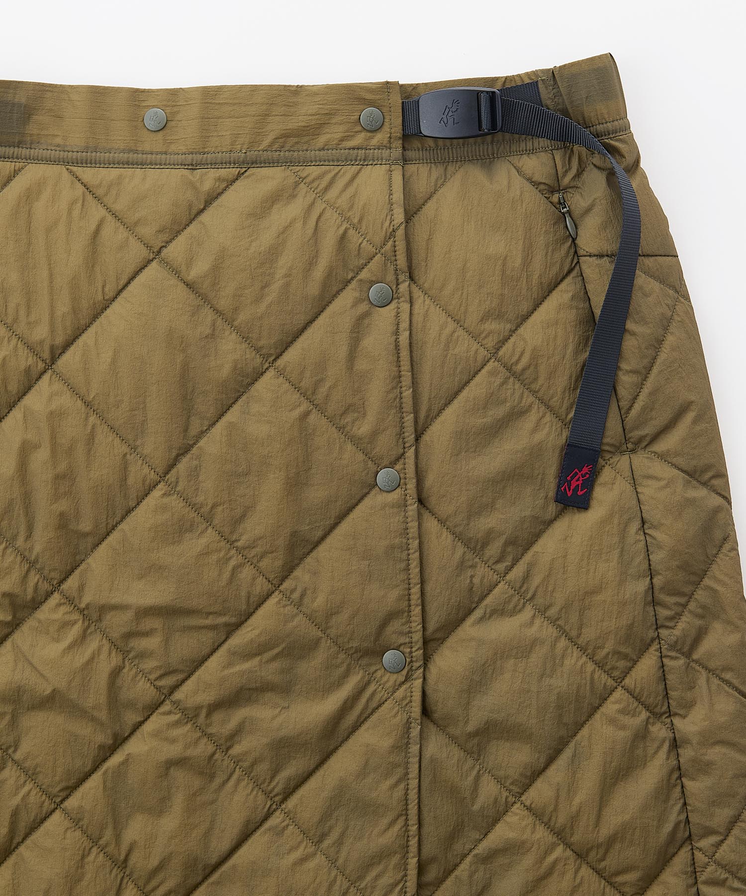 Gramicci Thermal Insulation Quilted Skirt (Navy) - Image 4