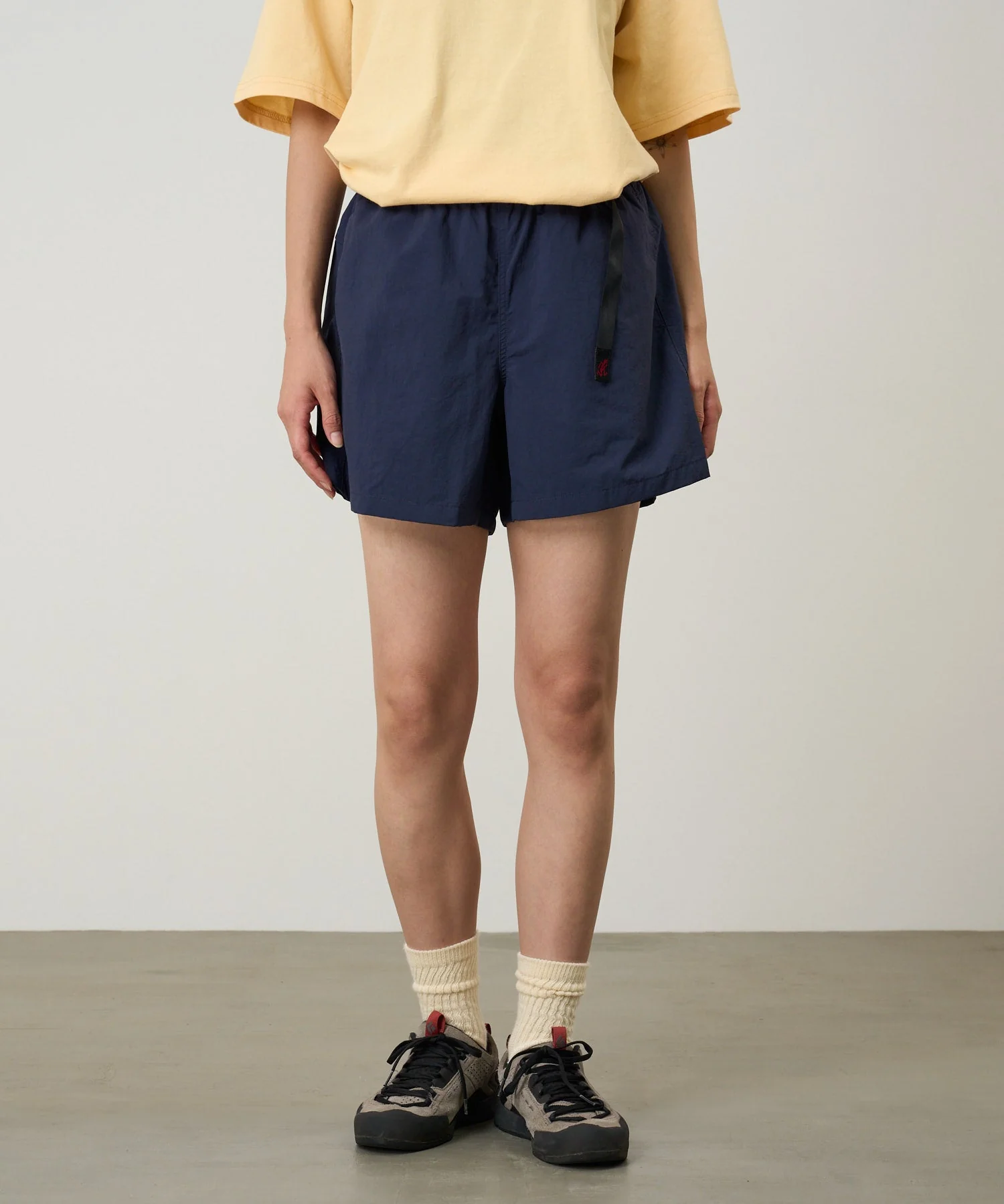 Gramicci Women's Nylon Active Shorts (British Navy) - Image 3