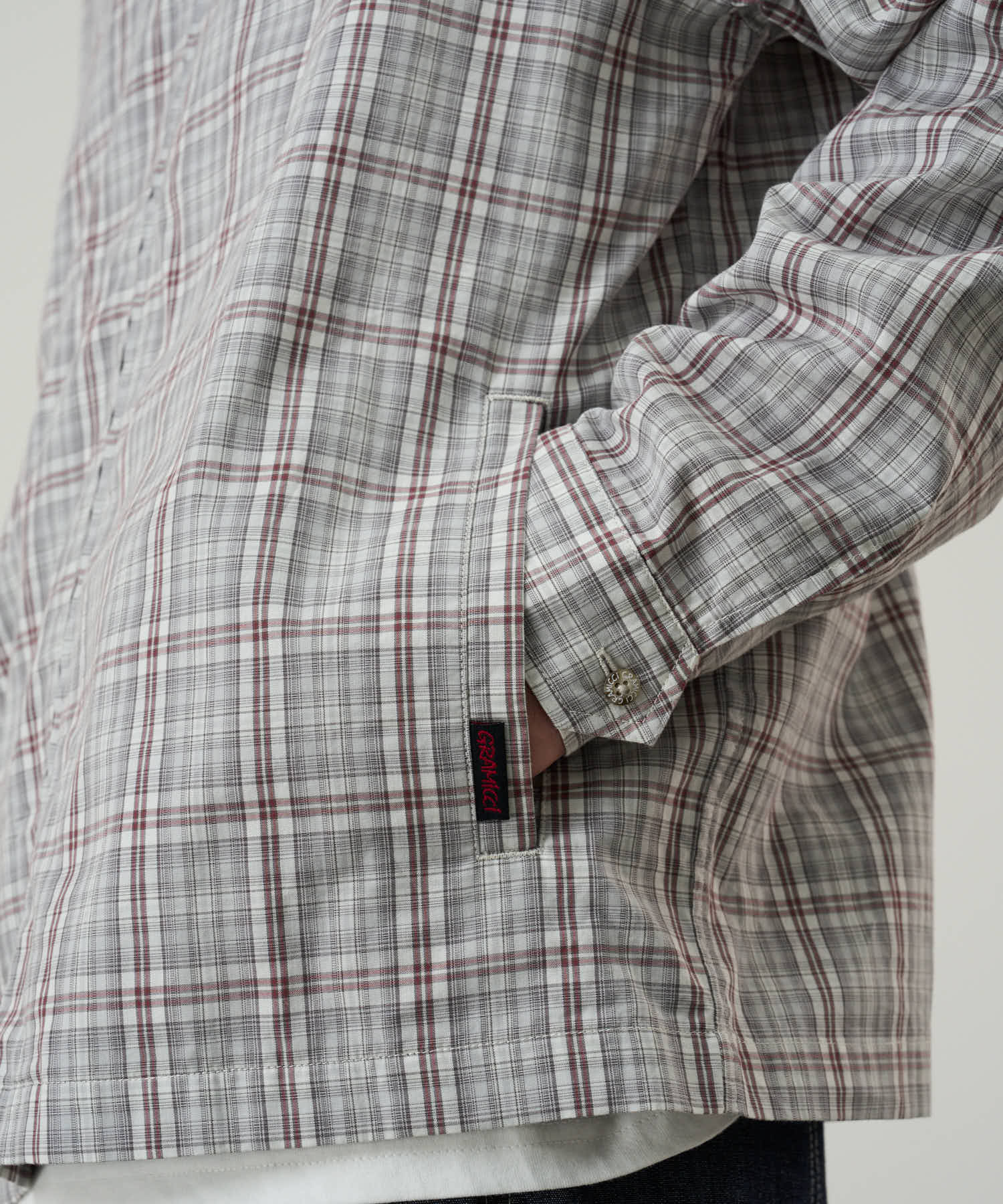 Gramicci Zip-Up Garage Jacket (Natural) - Image 7